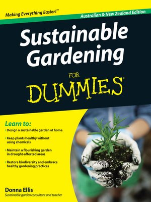 cover image of Sustainable Gardening For Dummies